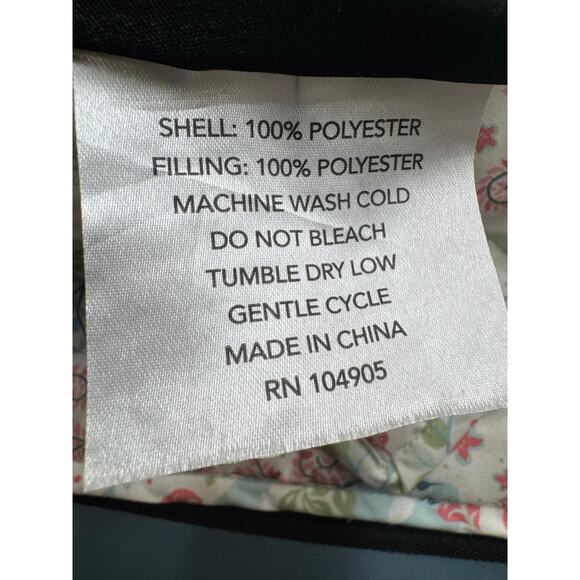 Rachel Zoe Patchwork Quilt Throw Coverlet Floral Elephant Print 50x60 - Picture 7 of 7